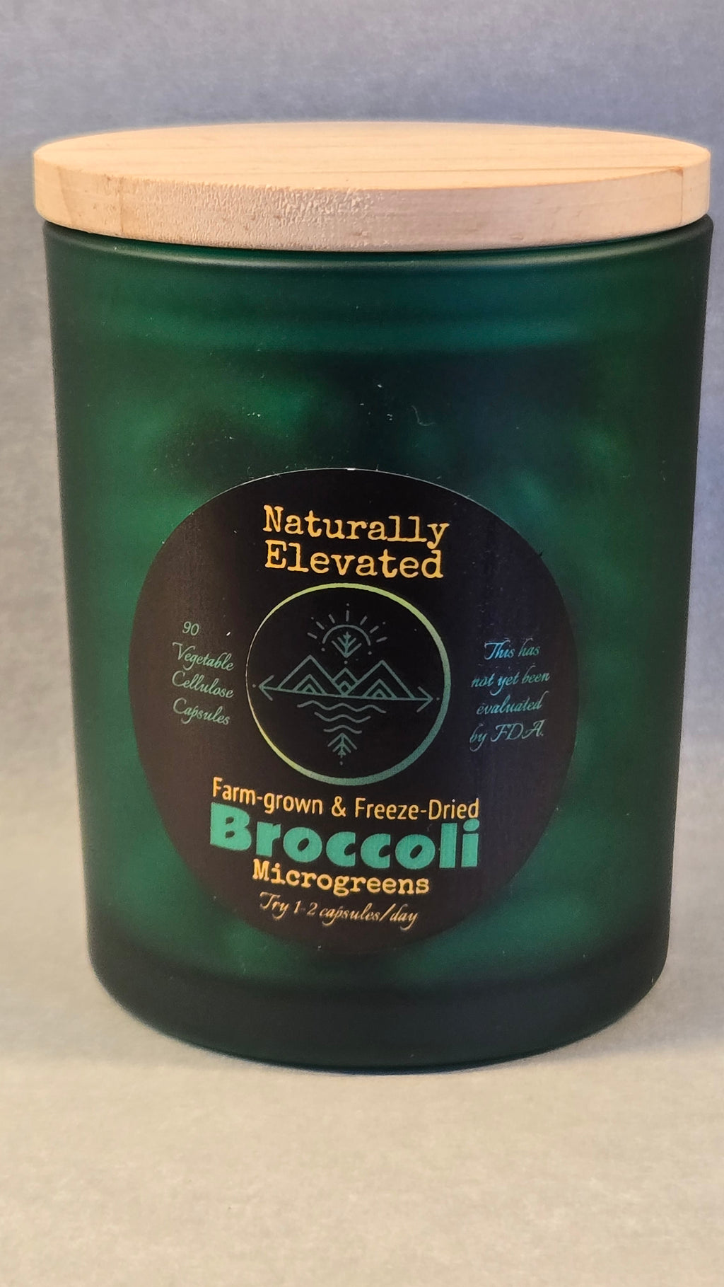 SUSTAINABLE SUPPLY. Freeze-Dried Broccoli Microgreens. 90 CAPSULES