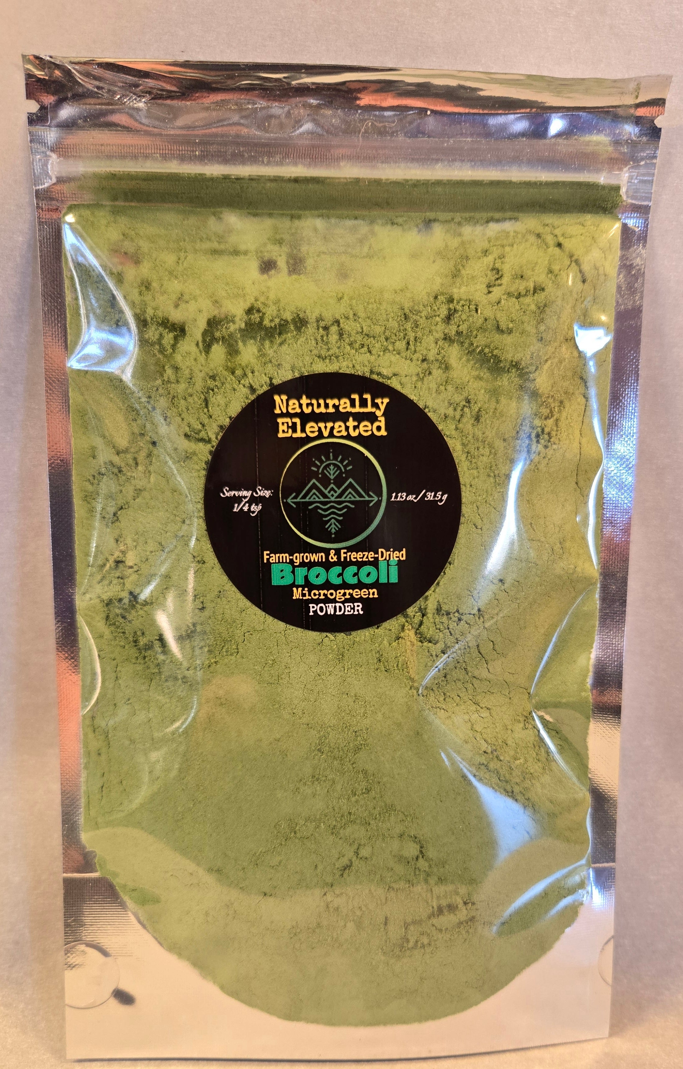 EVERYDAY SIZE - Freeze-Dried Broccoli Microgreen POWDER (90 Servings)