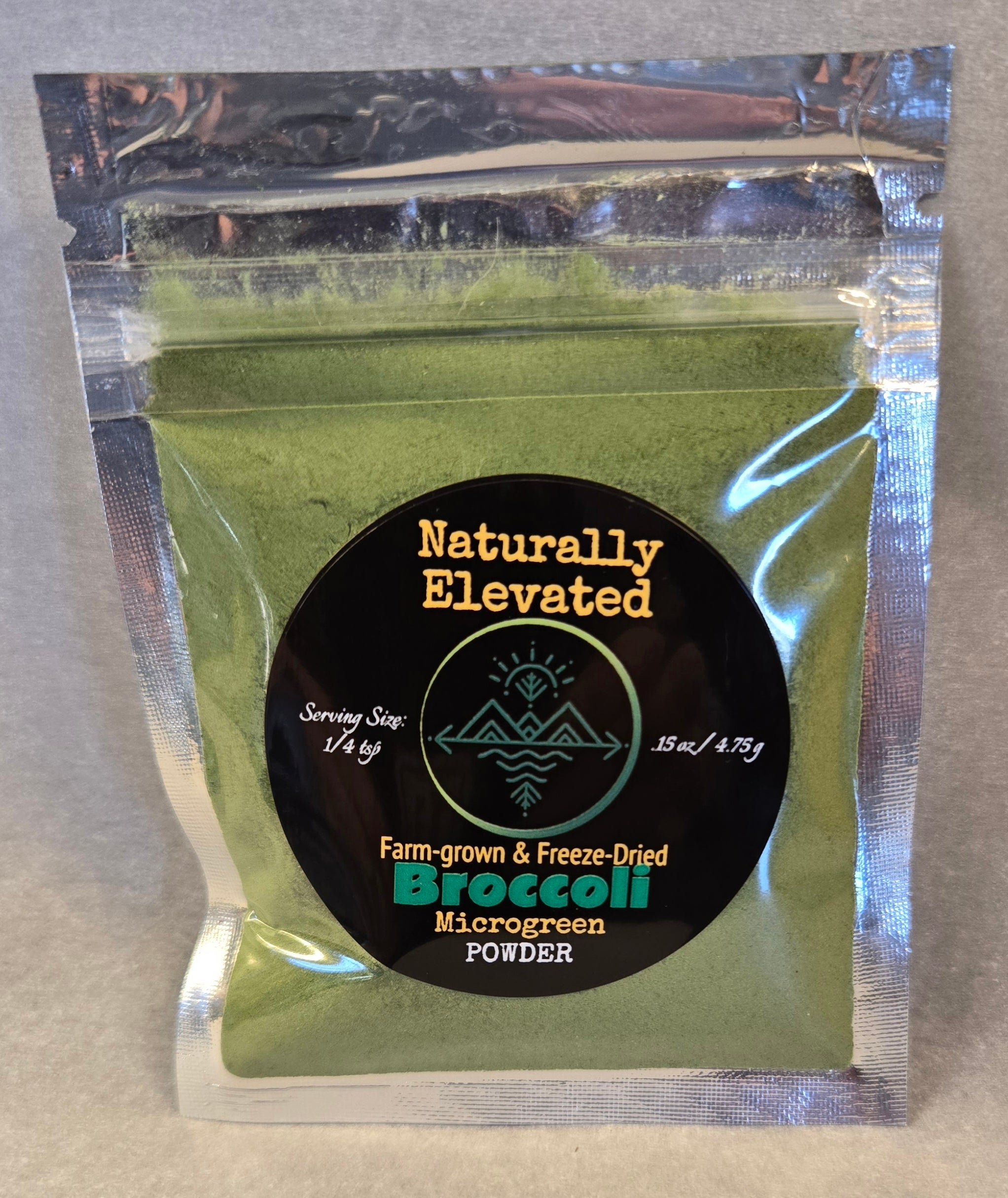 SAMPLE SIZE - Freeze-Dried Broccoli Microgreen POWDER (12 servings)