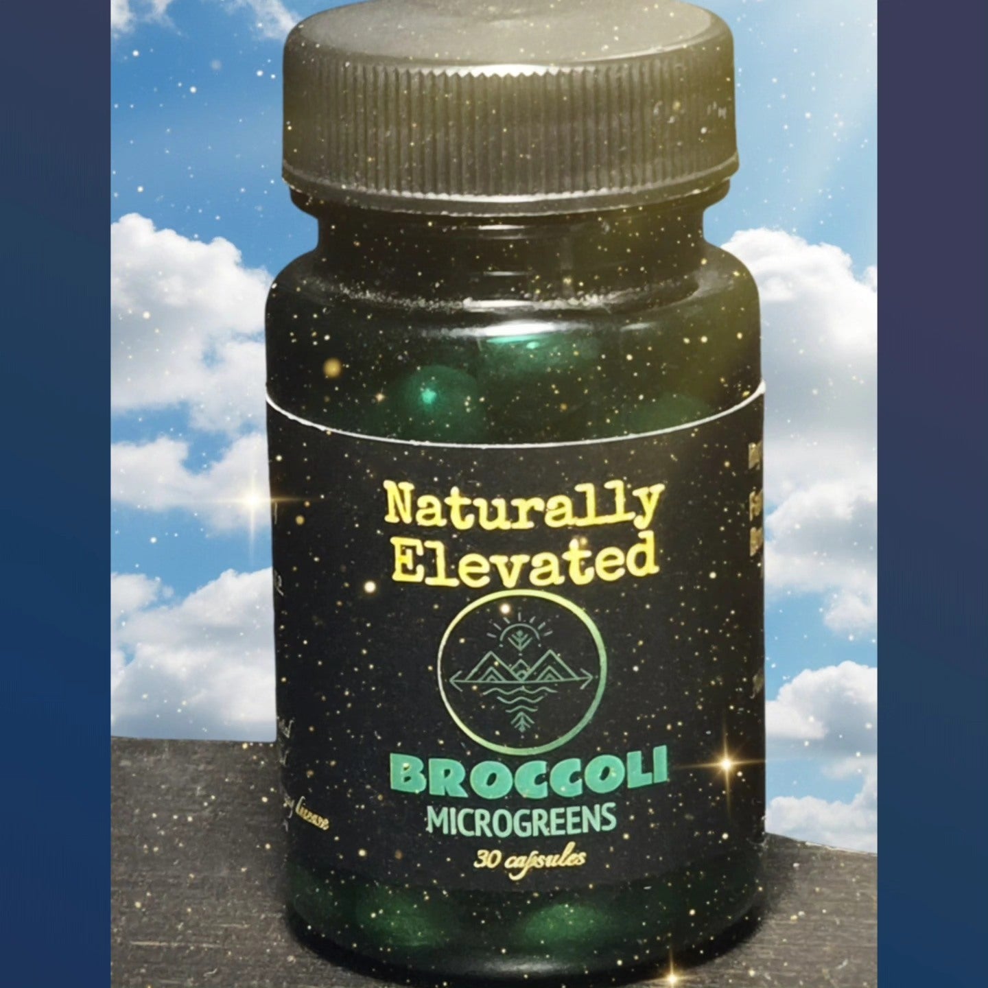 STARTER BOOST. Freeze-Dried Broccoli Microgreens.  30 CAPSULES